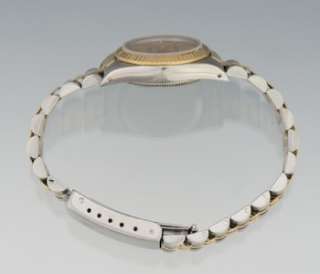 Rolex Ladies Oyster Perpetual Two Tone Watch ca 1990 case 24mm  