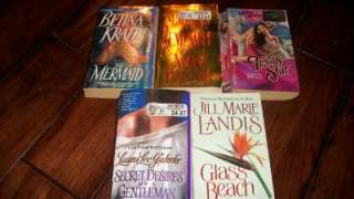 Historical Romance book lot of 5 pb womens fiction #6  