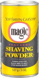 Carson Magic Gold Fragrant Shaving Powder No Bumps  
