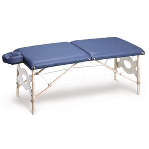 Green Line Portable Massage Table, color blue, free urethane, Model 