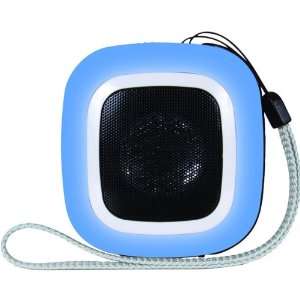  Blue Portable Square Mini Speaker  Players 
