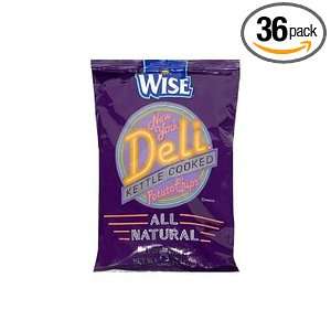 Wise NY Deli Potato Chips, 1.25 Oz Bags Grocery & Gourmet Food