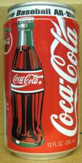 COCA COLA 1994 ALL STAR GAME Coke Soda Can Baseball PGH  