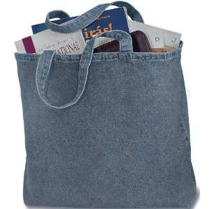  Washed Denim Tote Bag by Port Authority 