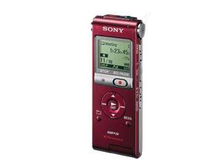 Sony ICD UX200RED Digital Voice Recorder with Built In 2 GB Flash 