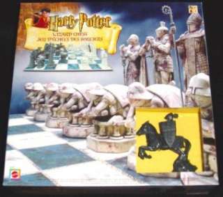 SEALED HARRY POTTER OFFICIAL LICENSED 2002 WIZARD CHESS SET NEW  