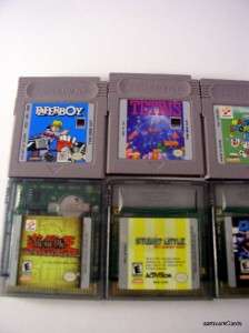 Lot of 13 Gameboy Color GBC Games Great Shape Cleaned & Tested  