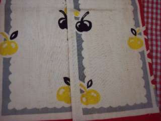 Vintage Black Americana Mammy Tea Towel Excellent Condition  