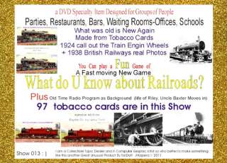   British Military of 1936 1938 & Railroad Engines Train Stuff DVD#4