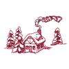 Brother Embroidery Machine Memory Card CHRISTMAS TOILE  