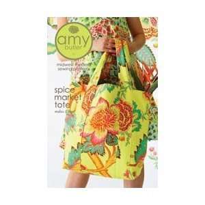   Amy Butler Spice Market Tote Bag Sewing Pattern Arts, Crafts & Sewing