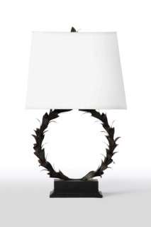 Barbara Cosgrove Laurel Wreath Table Lamp Accent Gift  