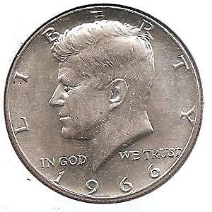  Coins United States Kennedy Silver Half Dollar 1966 