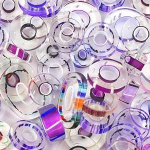  Purple Passion Slicers Furnace Glass Beads: Arts, Crafts 