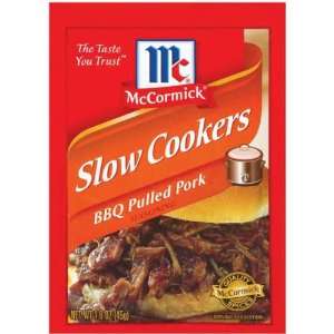 McCormick Slow Cookers BBQ Pulled Pork Seasoning   12 Pack  