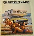 1969 Chevy Campers Recreational Vehicles Brochure  