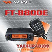 Yaesu FT 8800E 50 Watt VHF UHF Transceiver with UNLOCKED TRANSMIT 