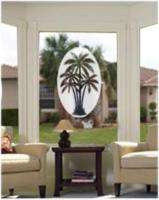 21x33 PALM TREES Window Decal Tropical Vinyl Cling  