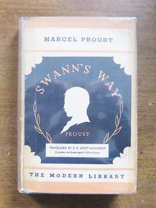 marcel proust swanns way 1st modern library 1928  