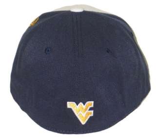 WEST VIRGINIA MOUNTAINEERS SIDELINE FLEX HAT/CAP M/L NW  