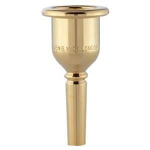   plated Tuba Mouthpiece, Large Shank, for F Tuba Musical Instruments