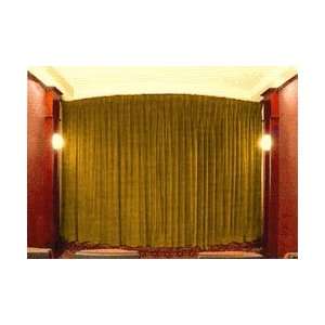    84 Inch Wide Unlined Superior Home Theater Curtain
