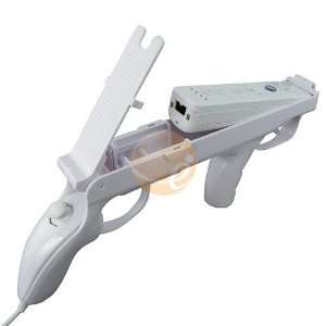    2 in 1 Style Light Gun for Wii Remote & Nunchuk Video Games