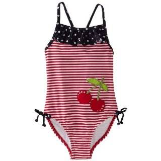   Baby Girls Infant Striped One Piece Bathing Suit by Hartstrings